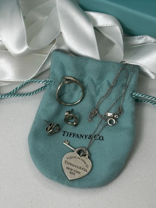 Комплект Tiffany, серебро