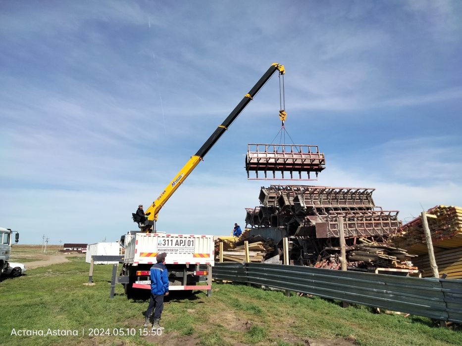 Манипулятор, услуги, стрела 12 тонн