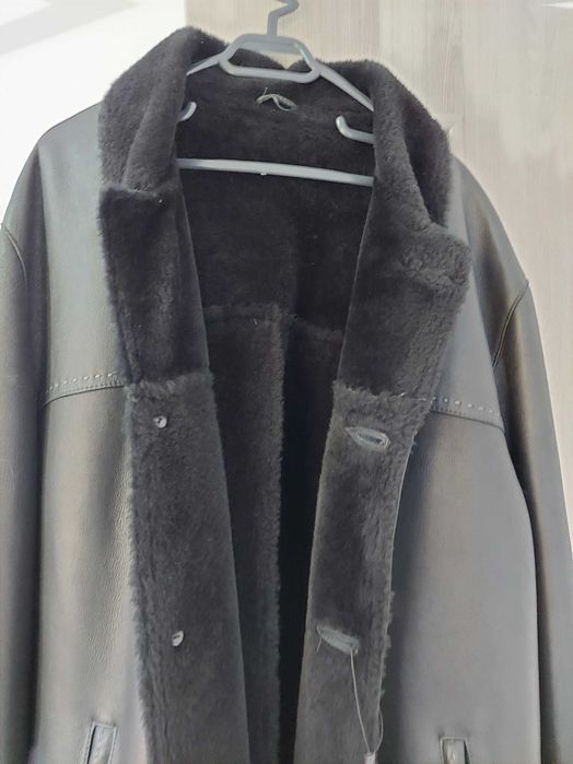 Cojoc barbati NOU, pielea naturala, marimea XL