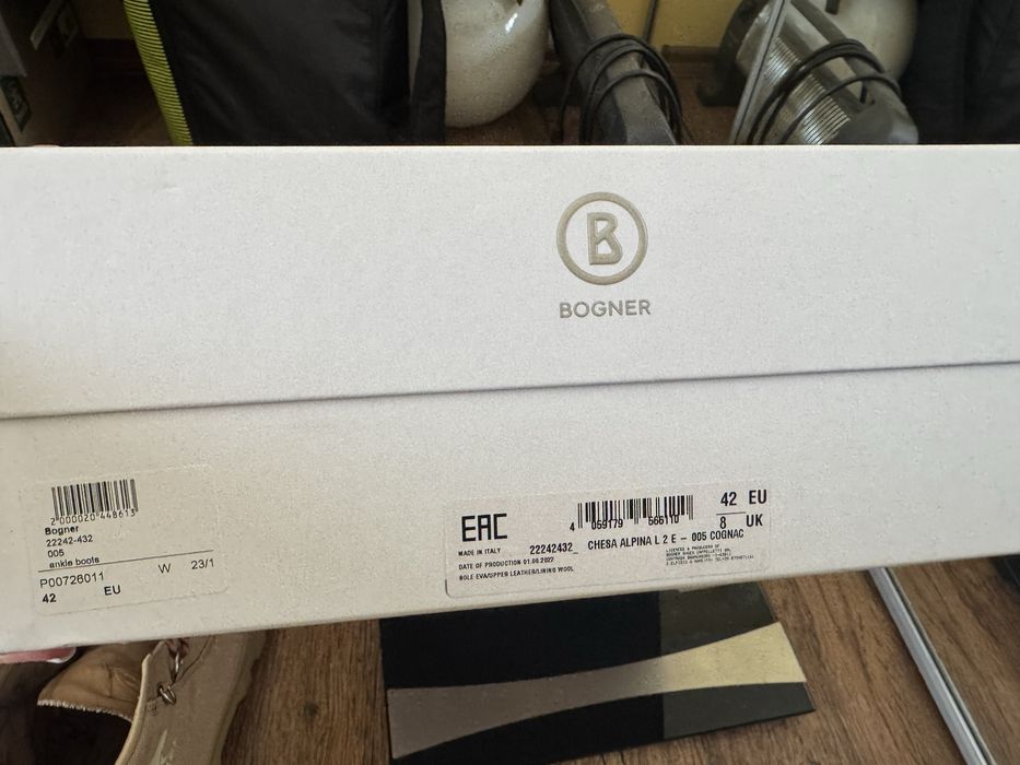 Кубинки Bogner /велур/