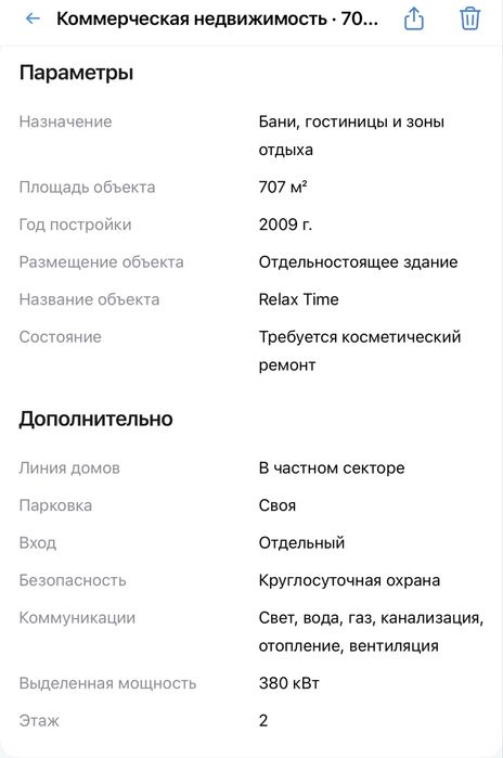 Коммерческая недвижимость “Relax Time”