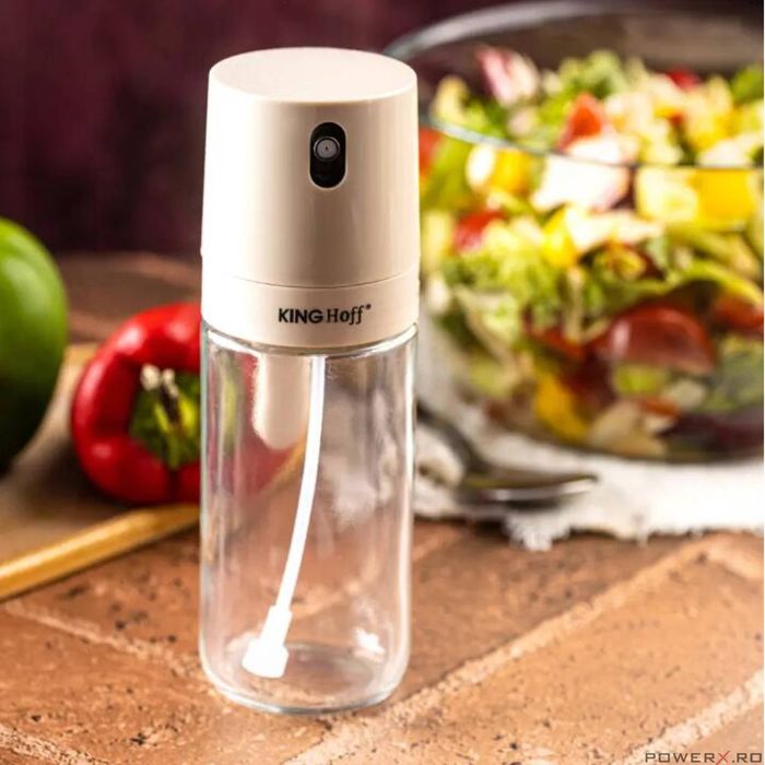 Pulverizator pentru ulei si otet 250 ml, sticla, KingHoff