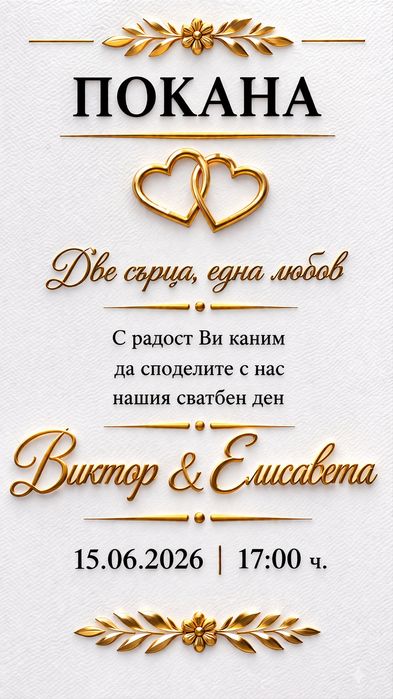 3D покани за всякакви поводи