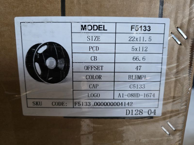 Jante 22'' 5x112 Mercedes Gls Gle Mertsedes 5x112