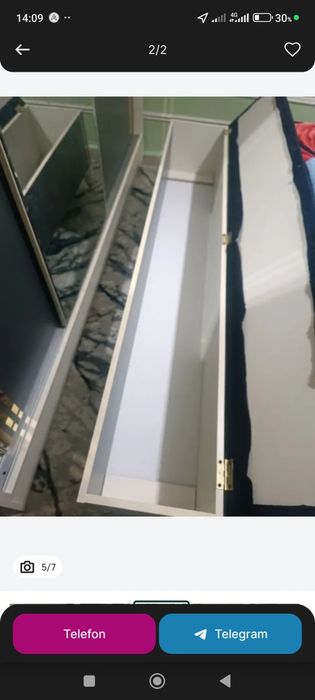 Sandiqni mebil sotiladi