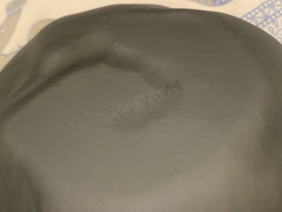 стеклянна глубокая тарелка