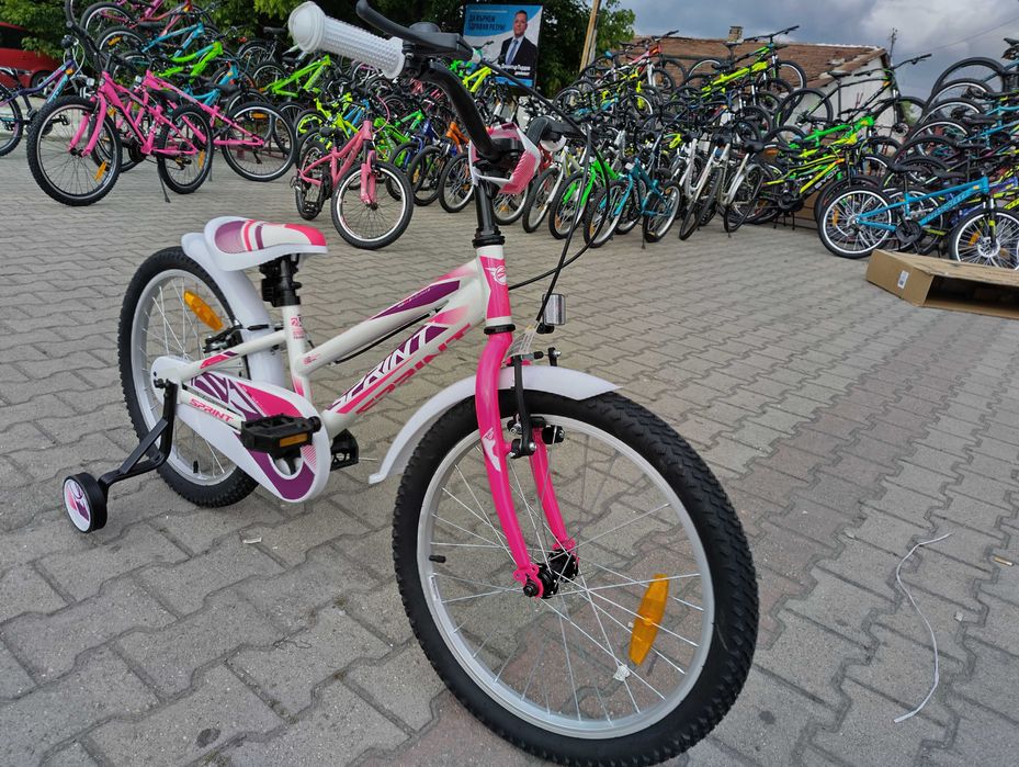 SPRINT Велосипед 20" ALICE бял