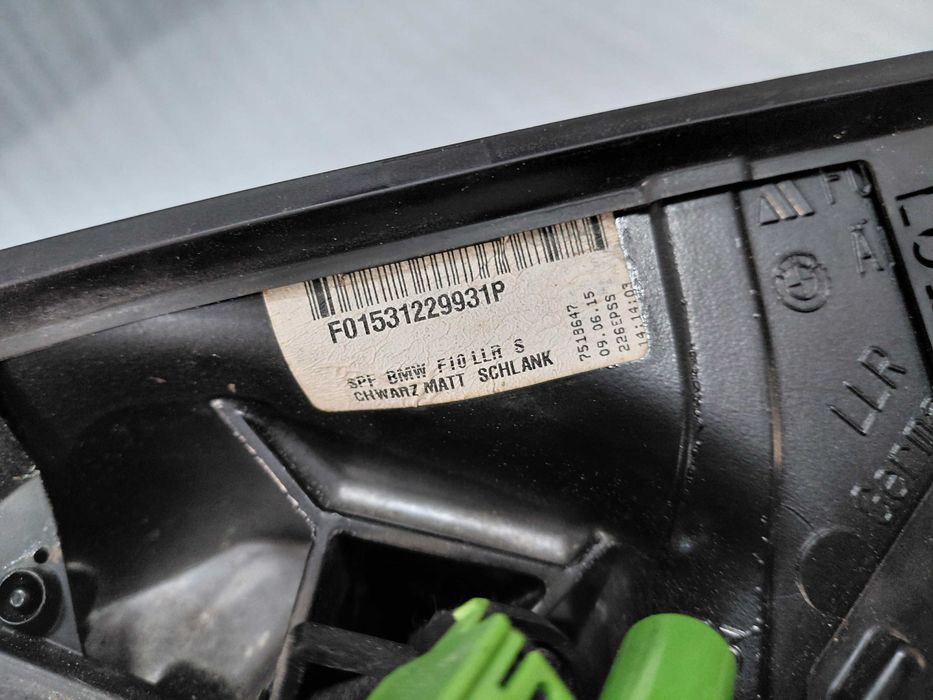 Дясно огледало BMW F10 F11 Facelift 7 Pin - цвят A90