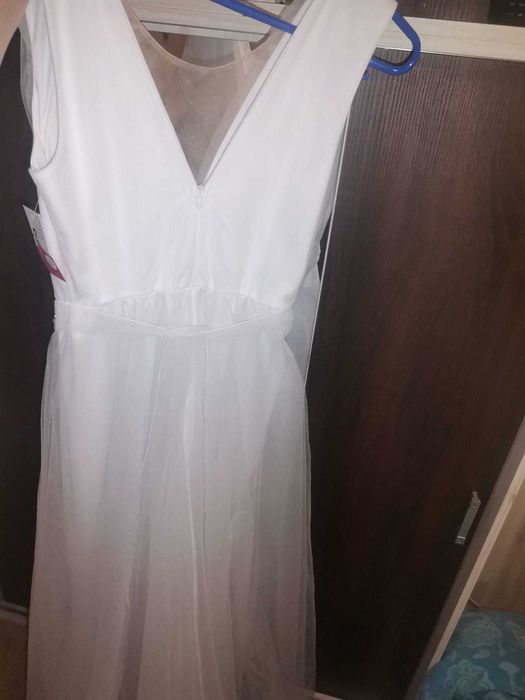 Rochie alba de mireasă