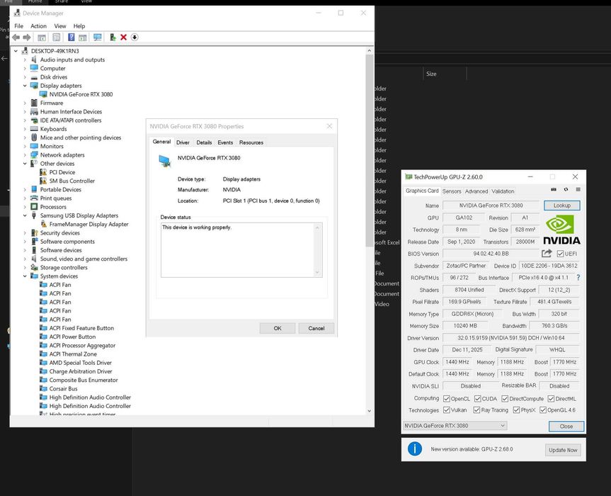 Placa video Gaming Zotac RTX 3080 AMP HOLO 10GB