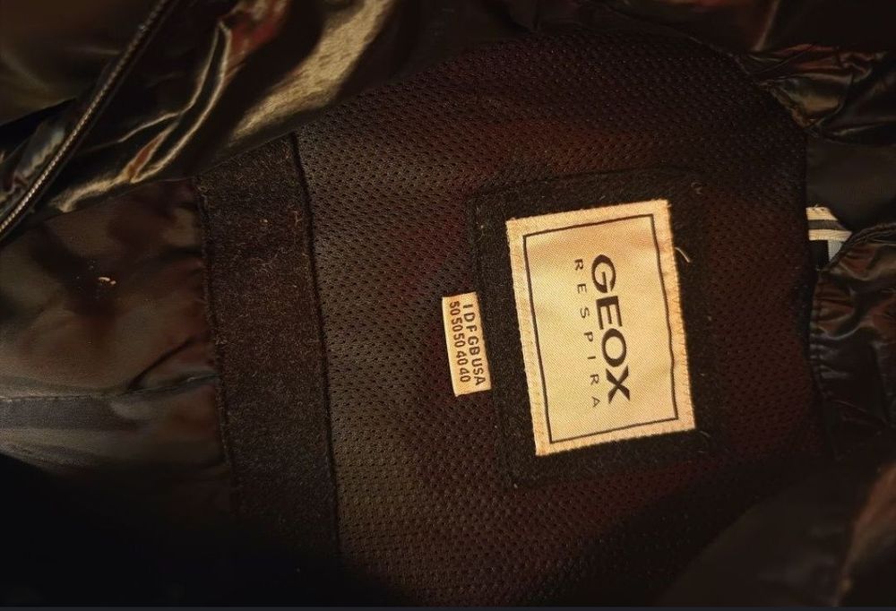 Geaca cu puf geox respira