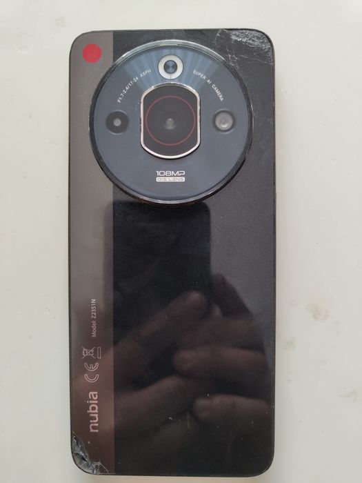 Telefon mobil ZTE Nubia Focus PRO, 256GB, 8GB + 12 RAM, 5G, Black