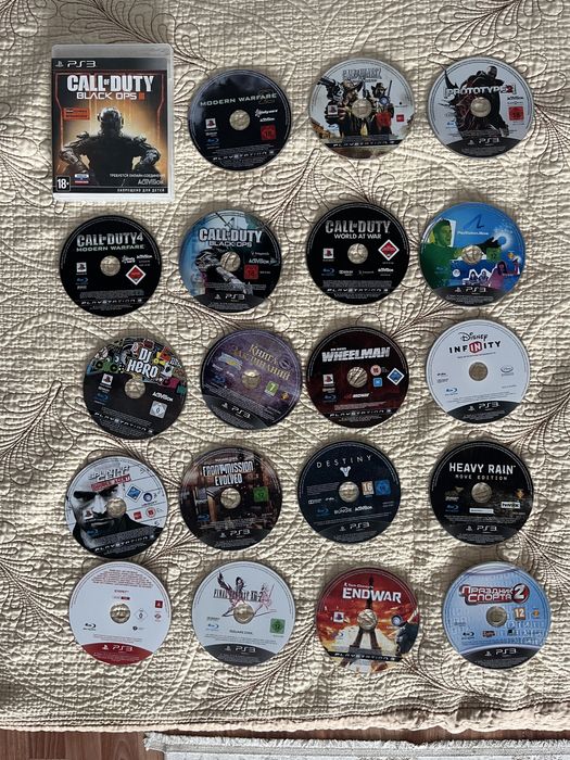 Диски для приставки PS3 Цены в описании