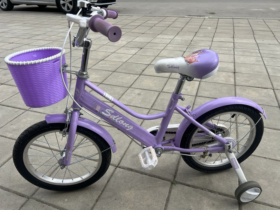 Велосипед Go Kart | 16 цола | лилаво детско колело