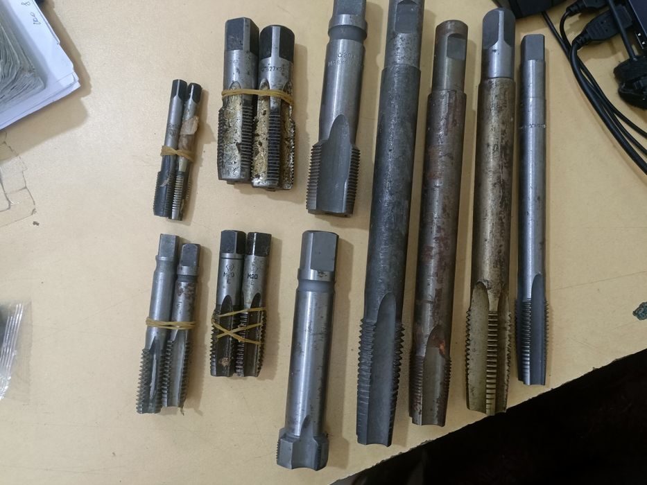 Метчики разных размеров