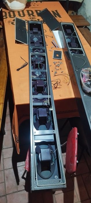 Paso тонколони, транзисторен усилвател, микрофон