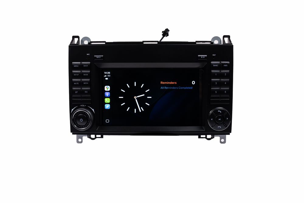 Navigatie Android 15 Mercedes Vito Viano Sprinter / VW Crafter Carplay