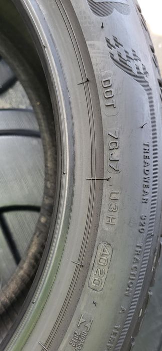 2 anvelope 225 45 18 bridgestone T005 2020 7mm Top