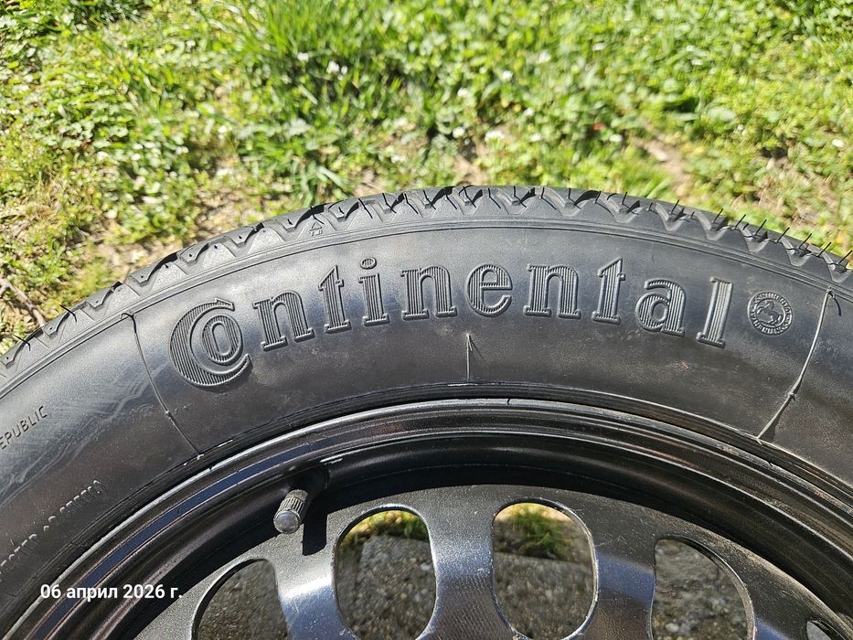 Резервна гума 155/70/17 - патерица Мерцедес w211. 4бр Continental 215 55 18