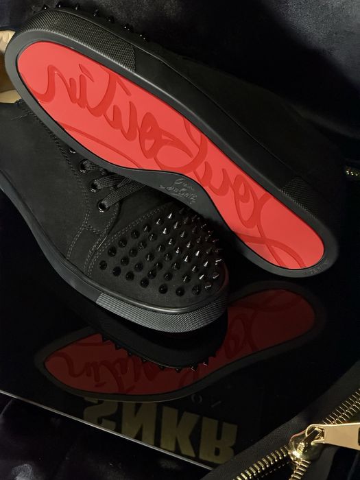 Louboutin - Lou Spikes - Black