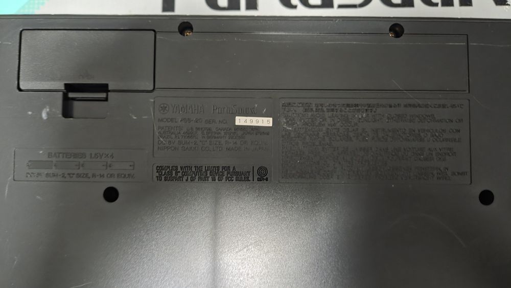 Синтезатори Yamaha pss и psr