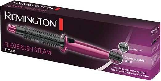 Четка за коса с горещ въздух Remington CB4N, 600W, 2в1, Лилав