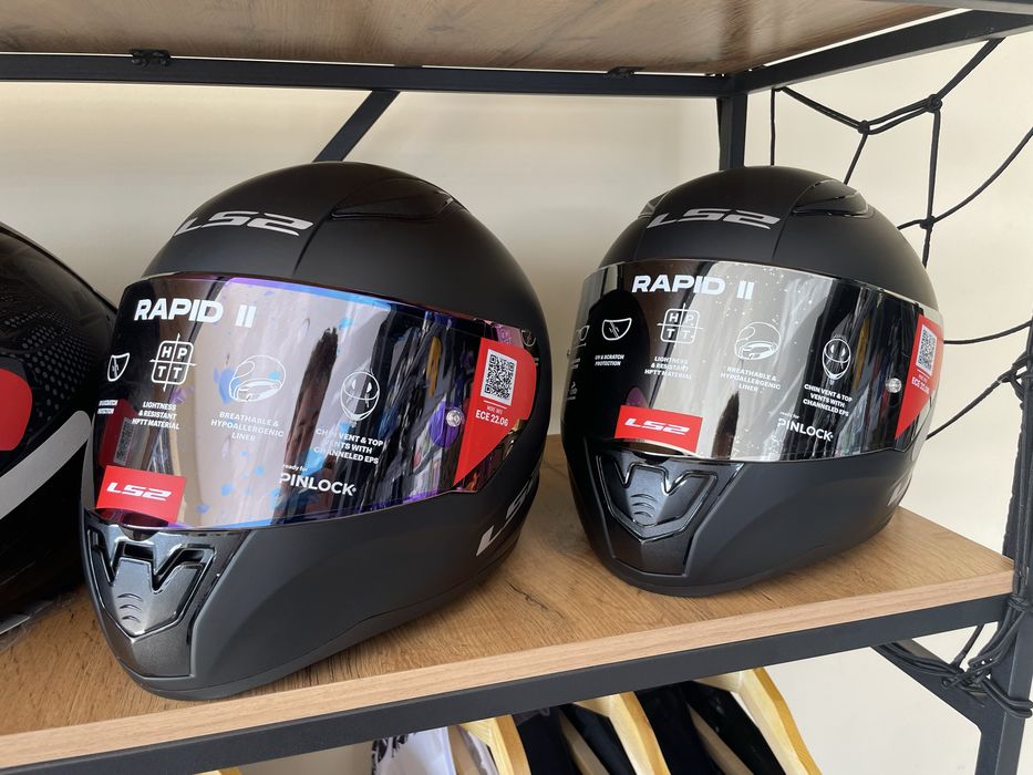 Мотошлем Rapid LS2, размеры от S до XL