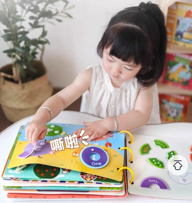 Busy книжка на липучках