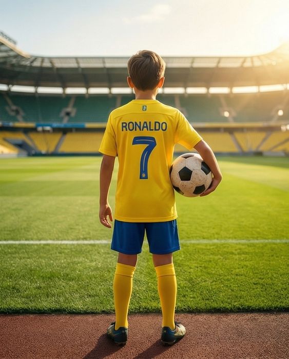 CR7 детско юношески футболни екипи Ал Насър
