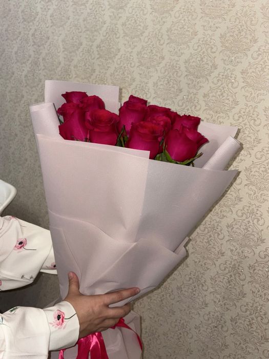 Цветы букеты розы
