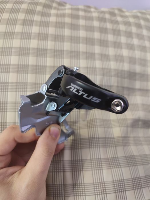 Schimbator fata 3 foi Shimano Altus FD M371, colier 34,9 mm