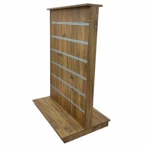 Mobilier Comercial - Gondola slatwall lemn