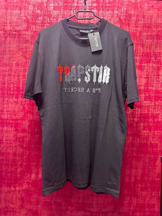 Tricou TRAPSTAR | Negru | Rosu | Alb | Gri | NOU | Premium |