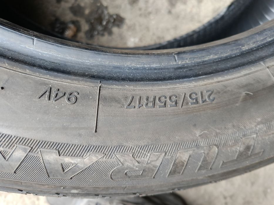 Летни гуми -17цола -215/55-1бр.-75лв."BRIDGESTONE"
