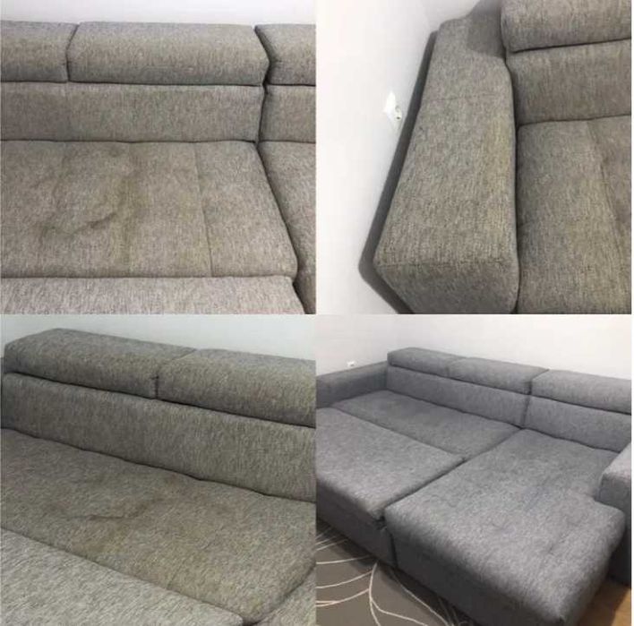 Servicii de curățare colțare, canapele, saltele, scaune, mochete/