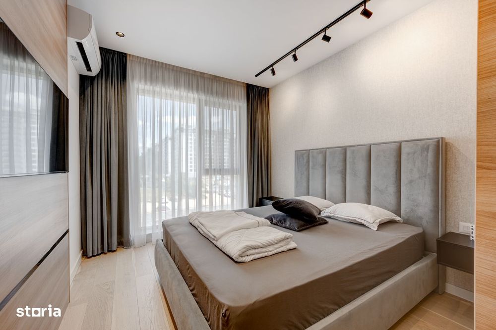 Închiriere: 2 Camere cu Design Interior în Nusco City | Loc de Parcare