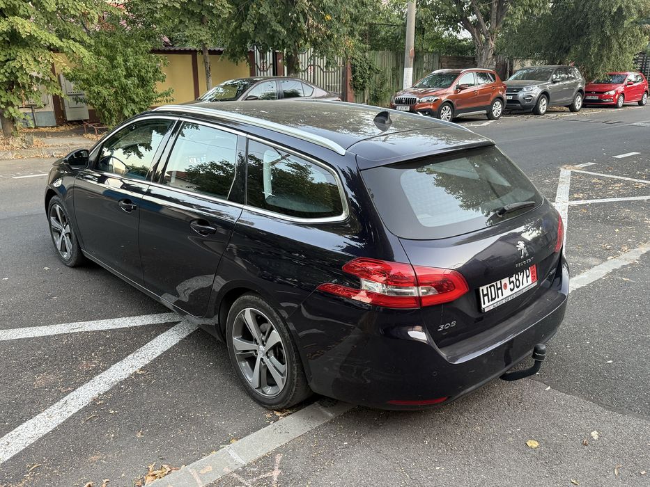 Peugeot 308 2017 2.0 l diesel 150 cp euro 6 automat Led navi camera marsalier jante 17’ km absolut reali dovediti cu factur carte de service completa