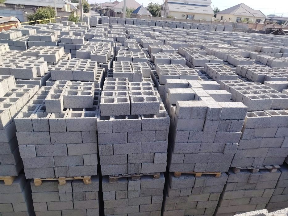 Пескоблоки заборные и стеновые