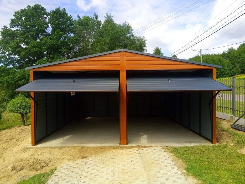 Garaj metalic 8 x 5 spatiu generos auto sau depozitare