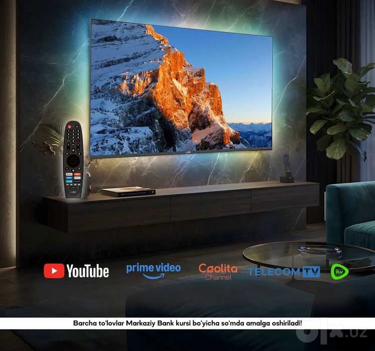 Телевизор Rulls 50, WebOs FullHD - голосовой, с мышкой, гарантия