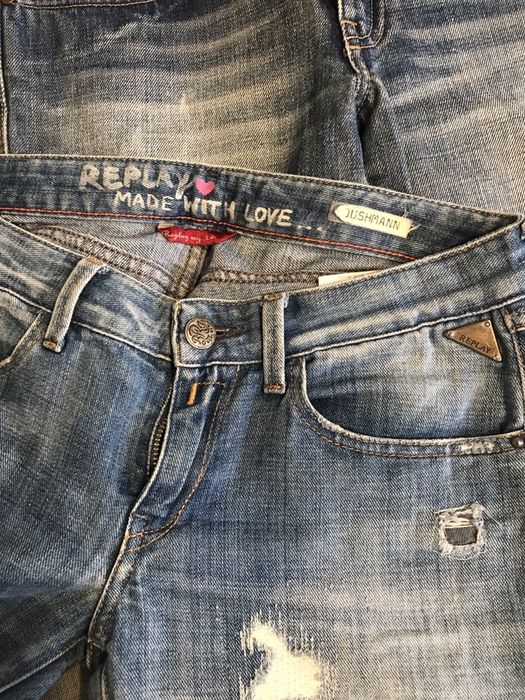 Lot 3 perechi jeans blugi Replay Diesel