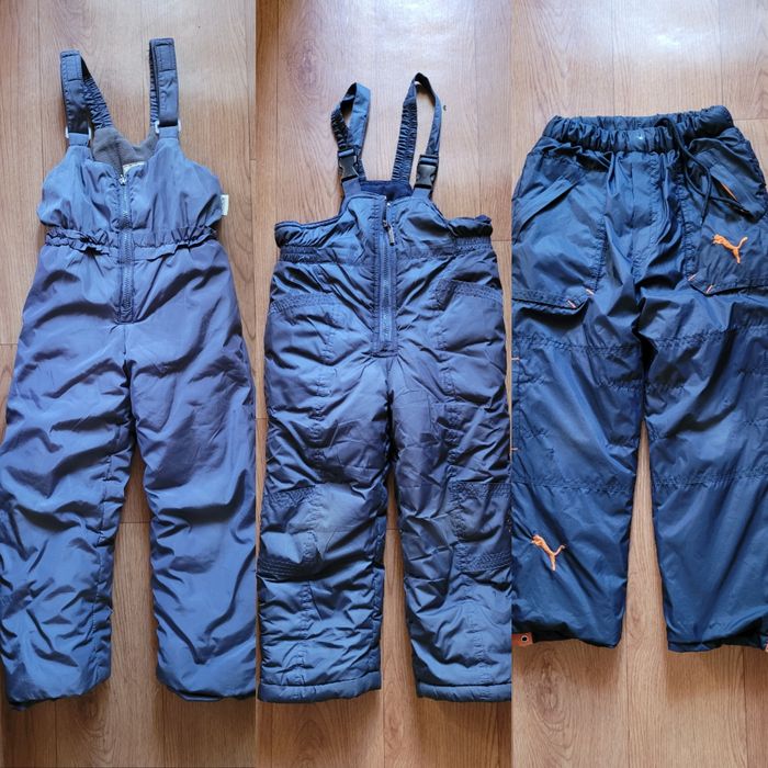 Штаны на лямках на мальчика/девочку  тёплые