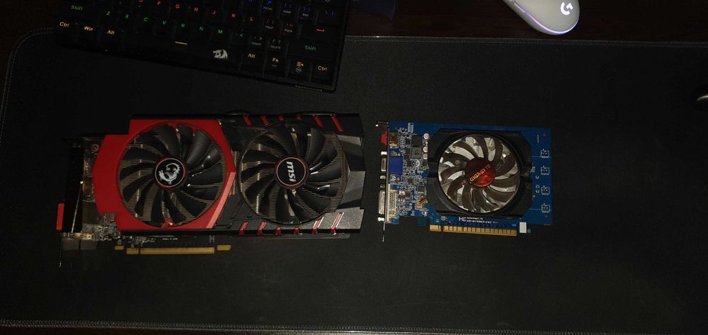 Комплект видеокарти – MSI GTX 970 (части) + GT 730 4GB