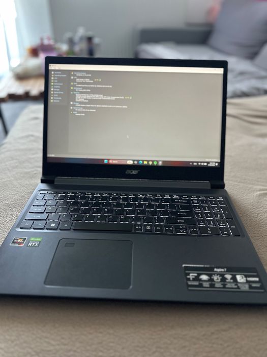 ACER Aspire AMD Ryzen 7 5825U nVidia 3050 16GB RAM 144Hz