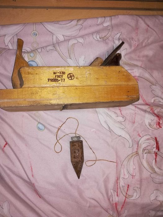 Советский рубанок,диск, уровень