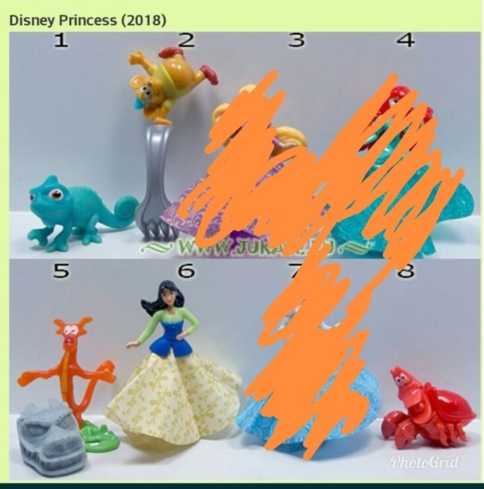 Киндер игрушки из разных серий