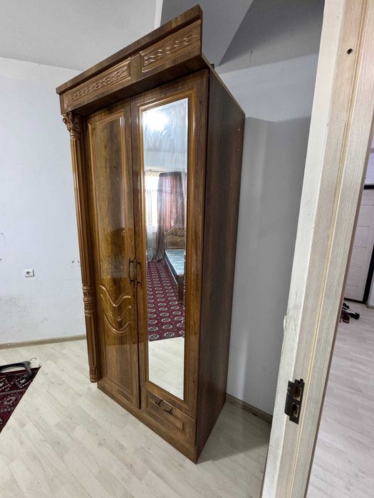 СПАЛЬНЫЙ Матрас Кроват va 2 ta SHKAF 4 кроват и 2 шкаф янгидек холати