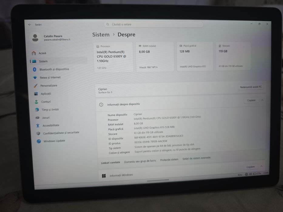 Microsoft Surface Go3