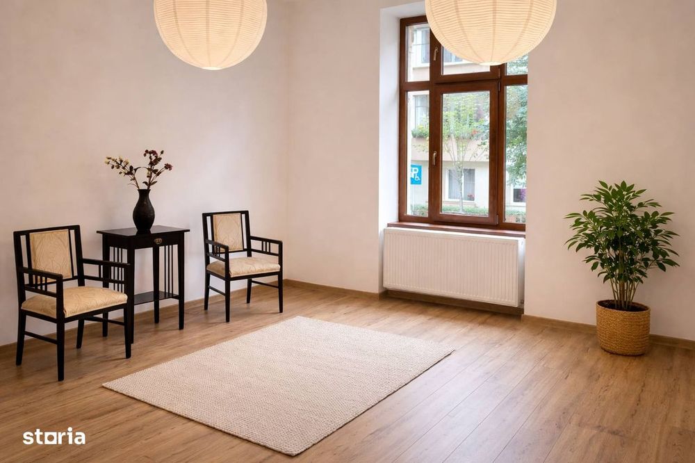 De vânzare apartament 3 camere, renovat, zonă semicentrală — fotografia 1