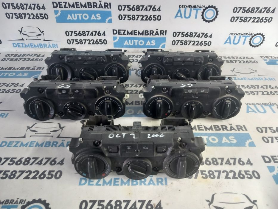 Panou Modul Unitate Comanda AC Climatronic vw Golf 5 Passat b6 Octavia